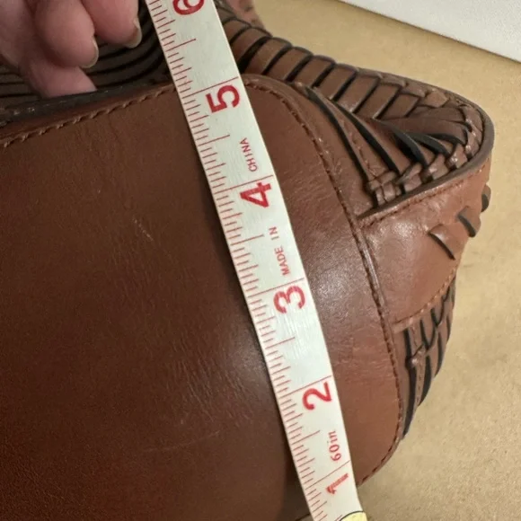 Elegant and rare Ralph Lauren Brown Leather Bag from the Safari collection - Picture 14 of 14